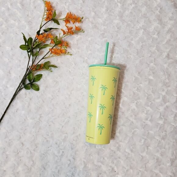 Stoney Clover Lane x Target 23 oz stainless steel palm tree tumbler - Picture 3 of 3